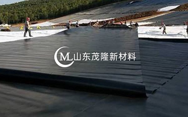 《引江济淮C001标工区》土工膜、塑料盲沟施工